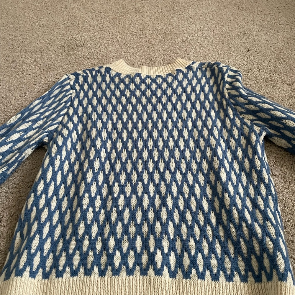 Argyle sweater